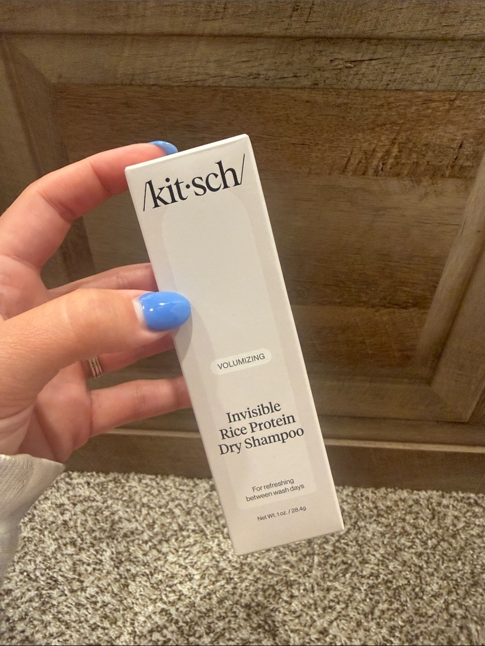 Kitsch Invisible Rice Protein Dry Shampoo